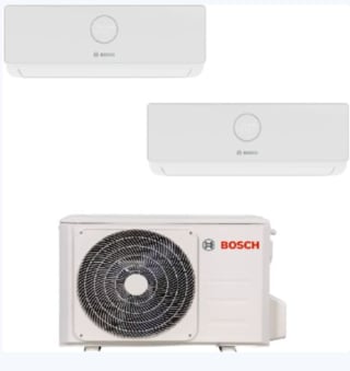 Climatiseur réversible bi split 4200W Bosch 2 unités intérieures 2000W à 1399,99€
