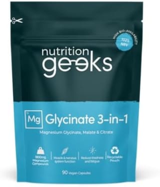 Magnesium Glycinate 3-in-1 Complex - 1800mg Supplements as Bisglycinate, Citrate & M