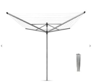 Séchoir à linge extérieur rotatif LiftOmatic 60m - BRABANTIA à 69,90€