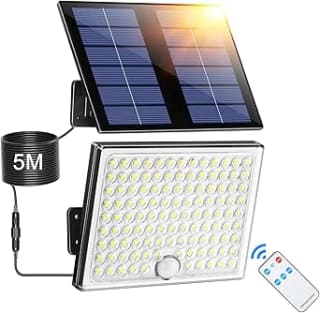 Foco Solar Exterior 113 LEDs Sensor Movimiento por 13,91€
