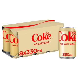 Diet Coke Caffeine Free 8x330ml Clubcard Price £2.10 Tesco Deal