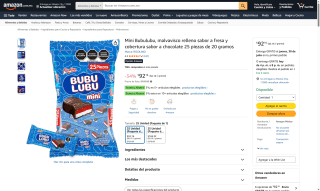 Mini Bubulubu RICOLINO 500g por $92 | Oferta Amazon