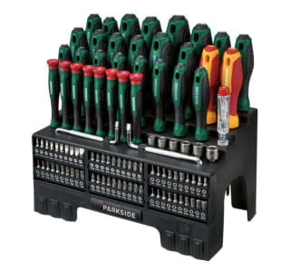 Parkside Set de destornilladores y puntas 101 piezas por 19,99€