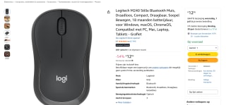 Logitech M240 Muis voor €12,95