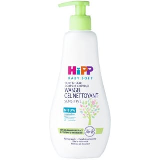 HiPP Babysoft Bio Wash Gel Huid Haar 400 Ml 400ml voor €2,64 bij de AH
