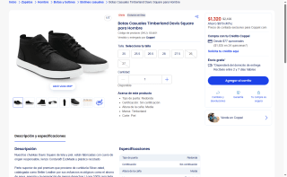 Botas Timberland Davis Square por $1,320 | Oferta Coppel