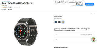 Samsung Galaxy Watch Ultra por $5,297 | Mercado Pago