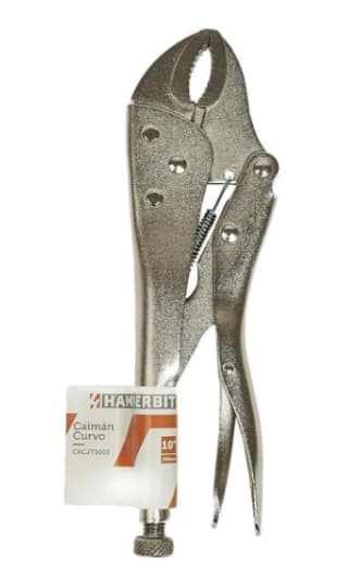 Caiman Curvo 10" Hammerbit Plateado $1.990 disponible solo en Dimarsa, Chile