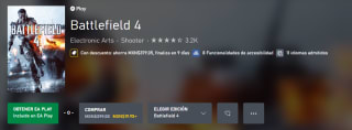 Battlefield 4 por $20 | Oferta Xbox Store