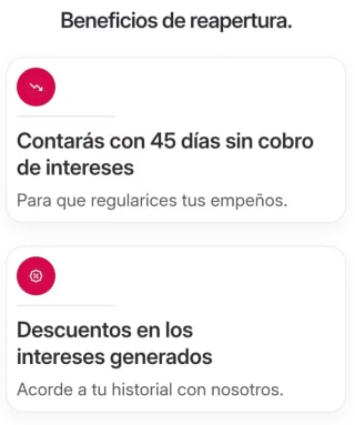 Beneficios de Reapertura en Nacional Monte de Piedad