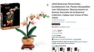 LEGO Botanicals Mini Orchidee 10343 voor €18,66 bij Amazon