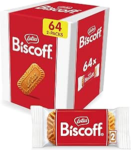 Lotus Biscoff Galletas Caramelizadas 64 Sobres 992 g por 8,99€
