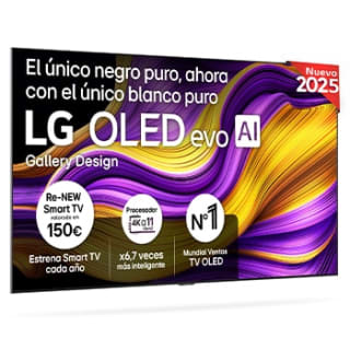 LG OLED evo AI G5 83" TV 4K 2025 por 2.699.11€