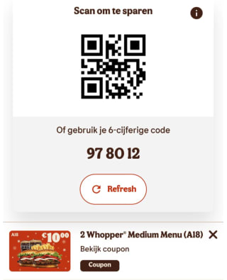 2 Whopper Medium Menu voor €10 bij Burger King