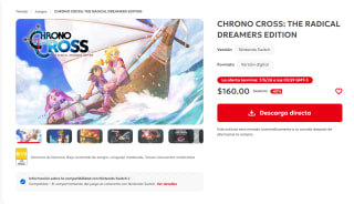 Chrono Cross: The Radical Dreamers Edition por $160 | Oferta Nintendo eShop
