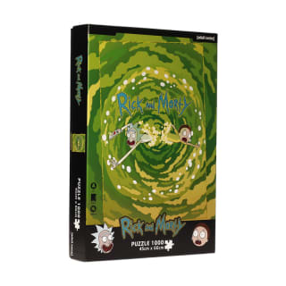 Puzzle 1000 piezas Rick y Morty por 2.99