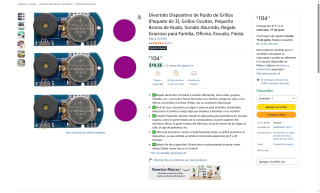 Dispositivo Ruido Grillos UZCIBU por $104 | Oferta Amazon
