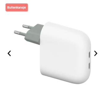 Google Flex 67W Dual USB-C Snellader voor €24,95 bij Belsimpel