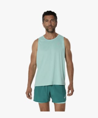 ASICS camiseta de tirantes Core Singlet hombre por 10€ (20% descuento 2da unidad)