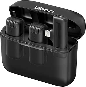 Microphone sans fil Smartphone avec connexion Lightning à 48,99€