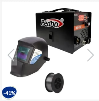 Pack Soldadora 120A MMA-MIG+Alambre Flux+Máscara Redbo $99.990 solo en Dimarsa, Chile