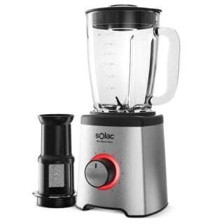 Solac Batidora de vaso Max Blend Filter 1600W Jarra Cristal 1,75L por 41,64€