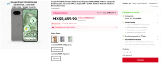 Google Pixel 8 128GB Reacondicionado por $4,668 | AliExpress