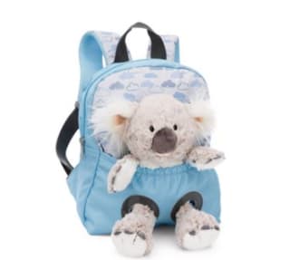 Mochila Koala azul 25cm por 5€