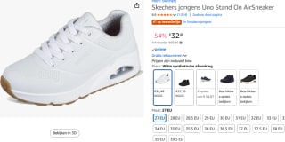 Skechers Uno - Stand On Air kids sneakers voor €32,48 bij Amazon
