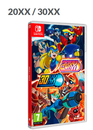 20XX / 30XX - Switch por 29.99€