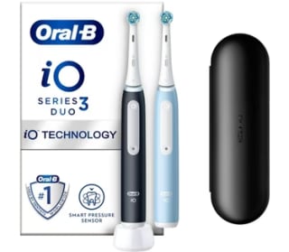 Oral-B iO 3 Zwart en Blauw Duo pack voor €85,49 bij Wehkamp