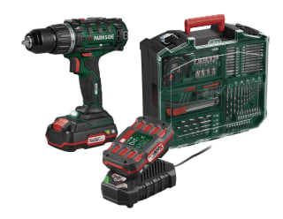 Parkside taladro atornillador recargable + batería y cargador + accesorios por 44.99€
