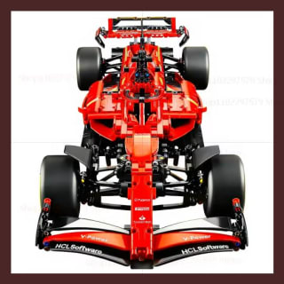 Juego bloques construcción automóviles carreras F1SF-24 1361 piezas por 26,59€