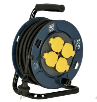 Profi Depot Kabelhaspel Kunststof, 20 m, voor €24,99 bij Bauhaus