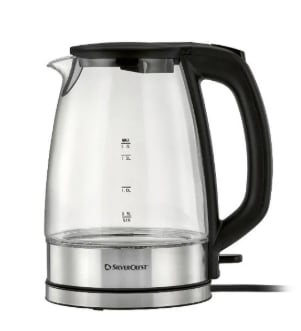 Bouilloire en verre à 10,49€