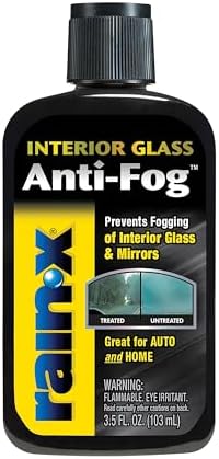 Rain-X Tratamiento antiempañante 3.5oz por $62 en Amazon