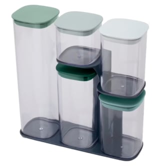 Joseph Joseph Podium Voorraadpotten Editions Sage 5-delige set voor €14,95