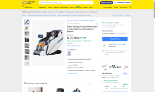 Sillón Masaje Premium por $20,160 | Mercado Libre