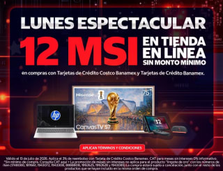12 MSI con TDC Banamex | Costco
