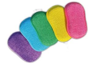 Lot de 5 Éponges Double Faces Réutilisables à 5,20€
