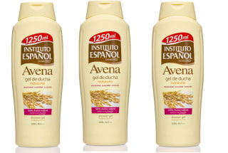 3 Botes de Gel de Baño Avena 1250 ML - Instituto Español por 4.46€