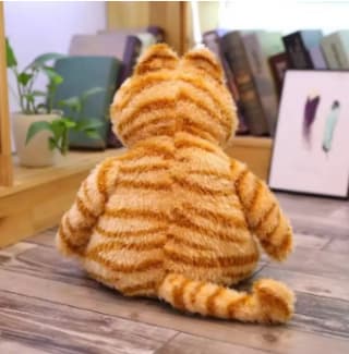 Lindo gato peluche naranja gordo juguete suave YellowTabby $7.700 En AliExpress.com