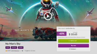 No Man's Sky por $190 | Oferta GOG