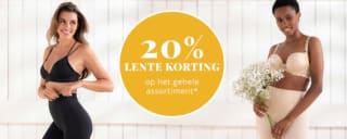 20% korting op bijna alles bij Vetex