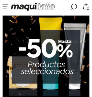 Hasta -50% conMdeMiriam en Maquillalia.