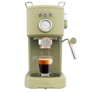 Cecotec Power Espresso 20 Retro Green Cafetera Espresso por 59.90€