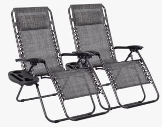 T-LoVendo Pack 2 Tumbonas Plegables Gravedad Zero por 40.99€
