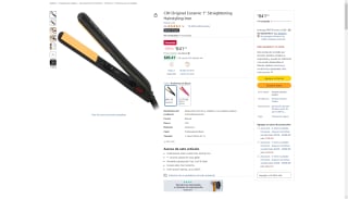 CHI Ceramic 1" Straightening $841 | Oferta Amazon