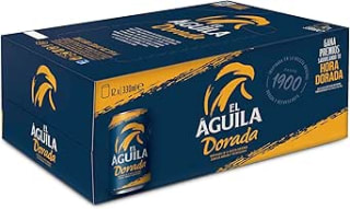 El Aguila Dorada Cerveza Lager Especial Pack 12 x 33cl + recompensa 4.05€ por 9.02€