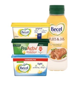 1+1 gratis op Alle Becel en ProActiv Uit de koeling bij de Plus